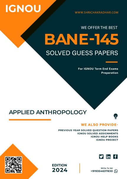 IGNOU BHIE 145 Solved Guess Paper (BAG History)