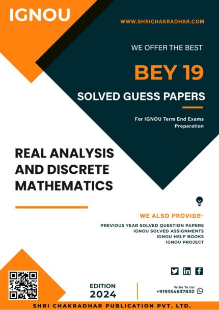 IGNOU BEY 19 Solved Guess Paper (BSCAEY)