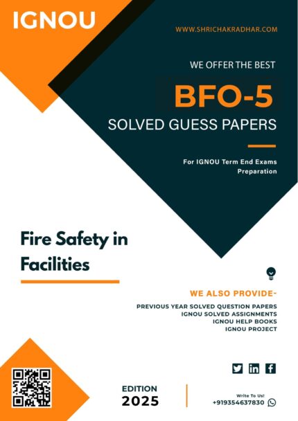 IGNOU BFO 5 Guess Paper Solved PDF (BAFSM)