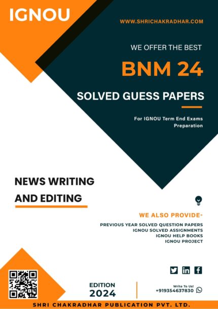 IGNOU BNM 24 Guess Paper Solved PDF (BAFJDM)