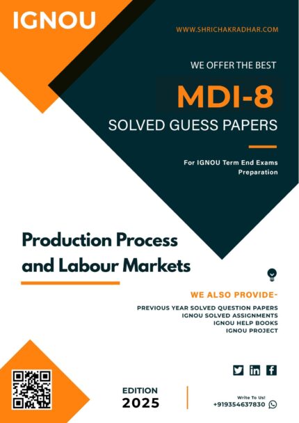 IGNOU MDI 8 Guess Paper Solved PDF (MAMIDI)